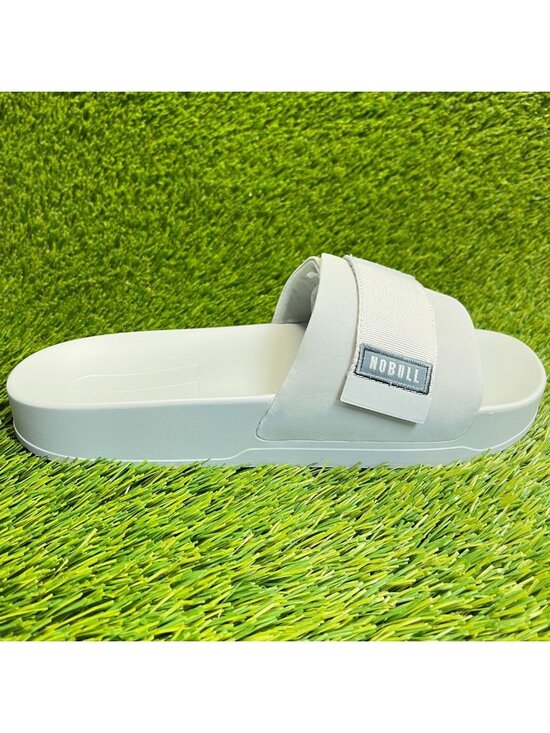Nobull Mens Size 11 Gray Green Beach Outdoor Slip-On Slide Adjustable Sandals main image 5
